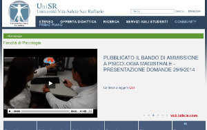 Universit� di Psicologia di Milano, San Raffaele - Lombardia